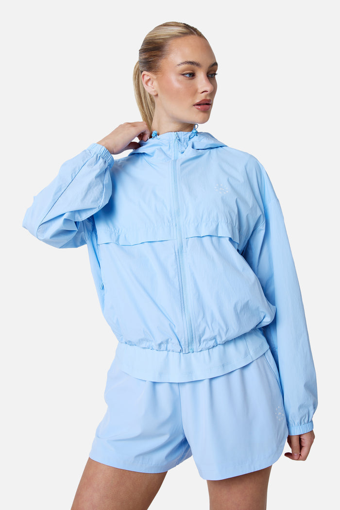 Womens Endura Running Windbreaker - Arctic Veil