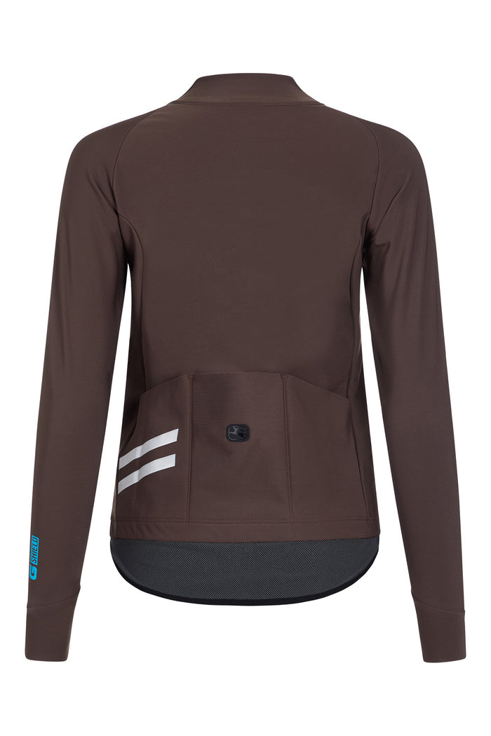 Women's G-Shield Thermal Long Sleeve Jersey by Giordana Cycling, , Made in Italy