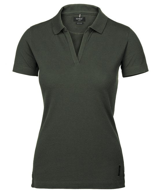 Women’s Harvard v-neck stretch deluxe polo