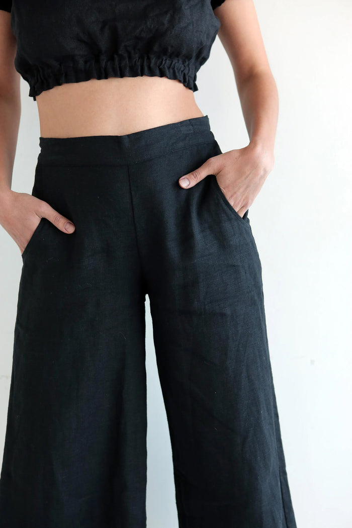 Women’s Linen Сulottes PALMA - IN STOCK