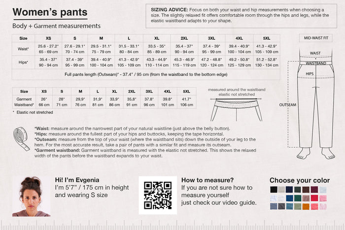 Women’s Linen Pants ANISE - IN STOCK