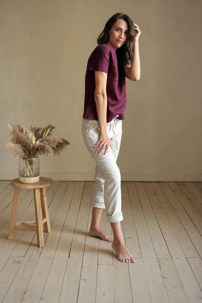 Women’s Linen Pants ANISE - IN STOCK