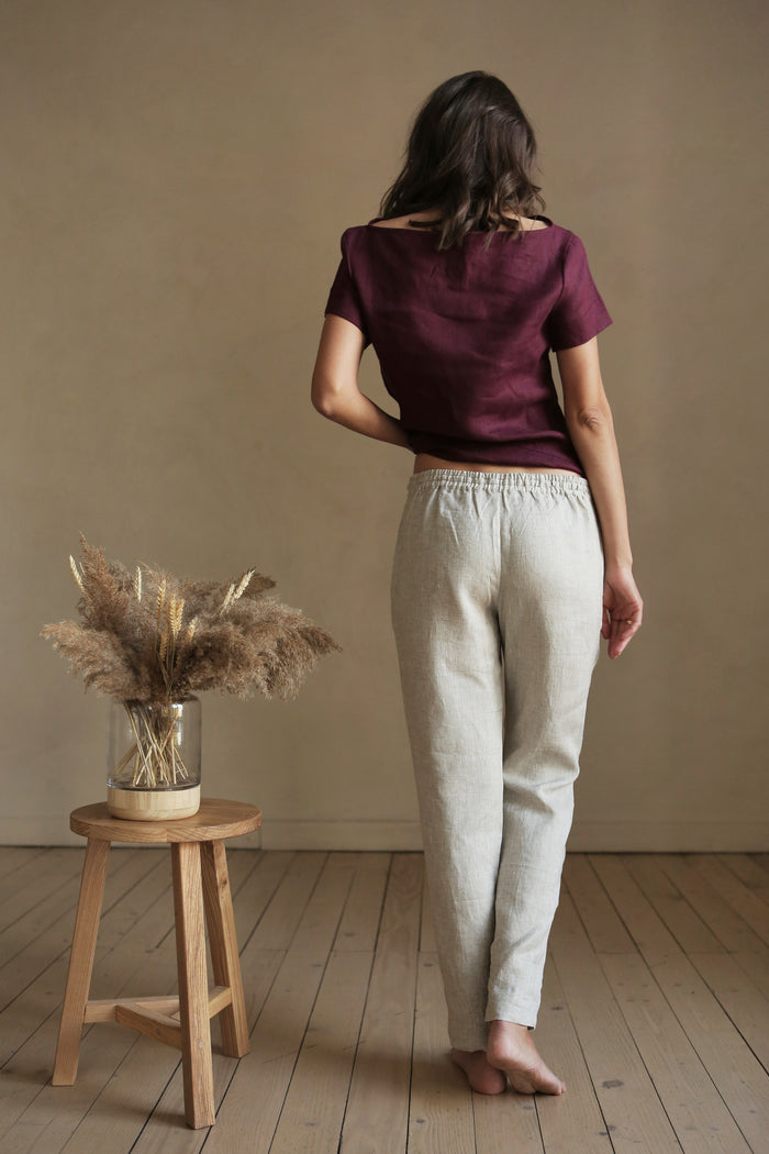 Women’s Linen Pants ANISE - IN STOCK