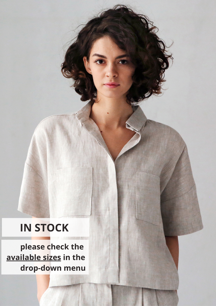 Women’s Linen Shirt RUE - IN STOCK