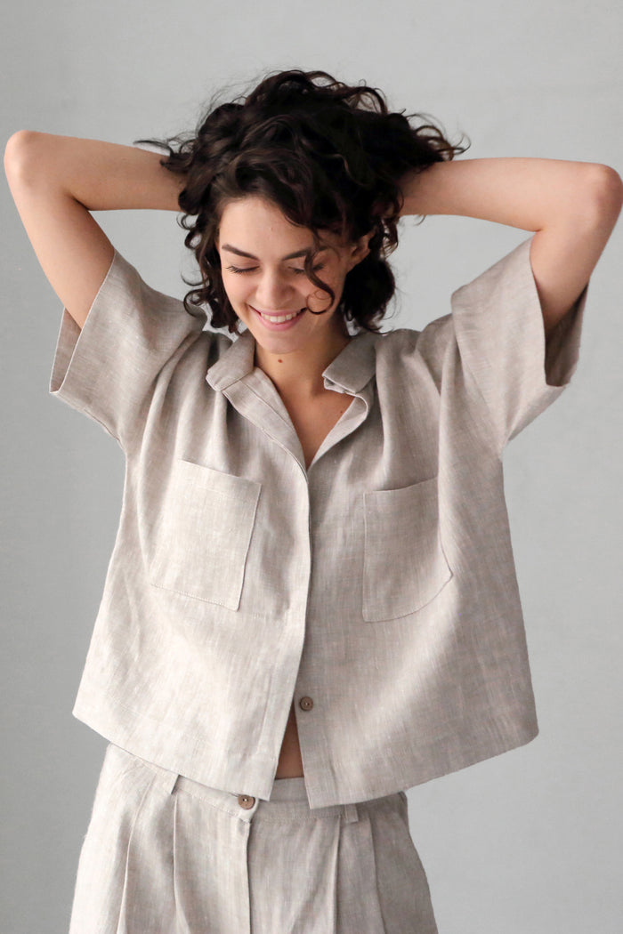 Women’s Linen Shirt RUE - IN STOCK