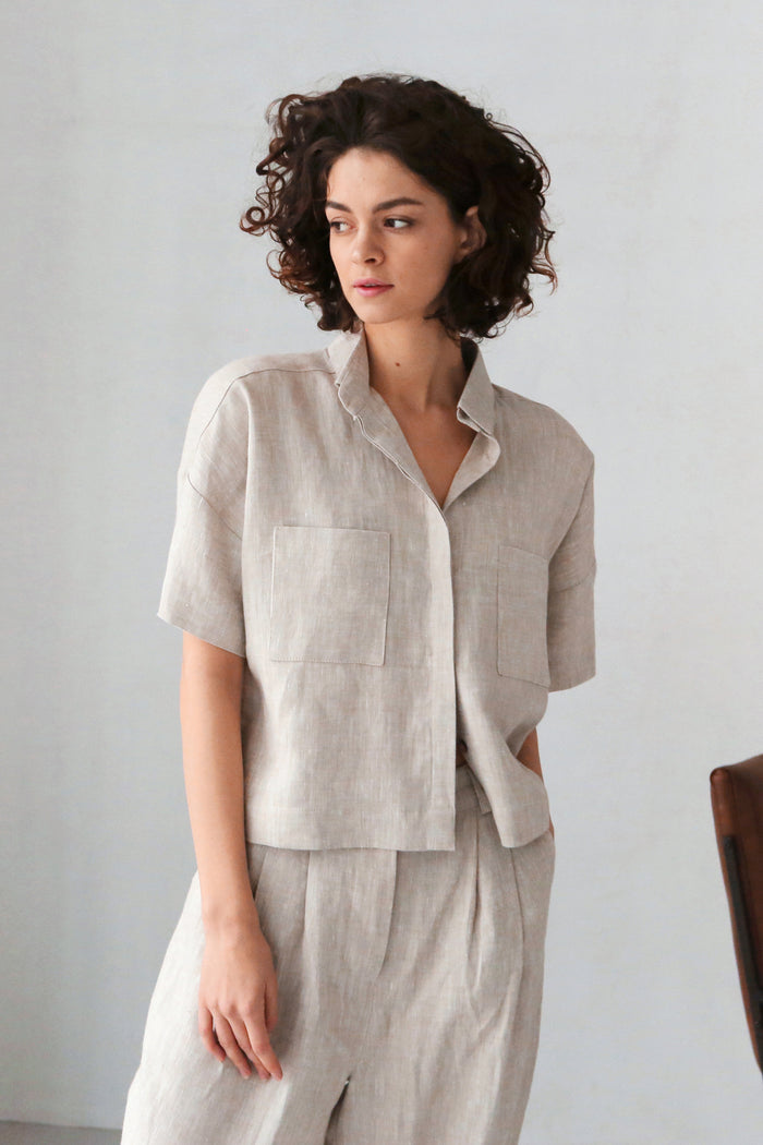 Women’s Linen Shirt RUE - IN STOCK