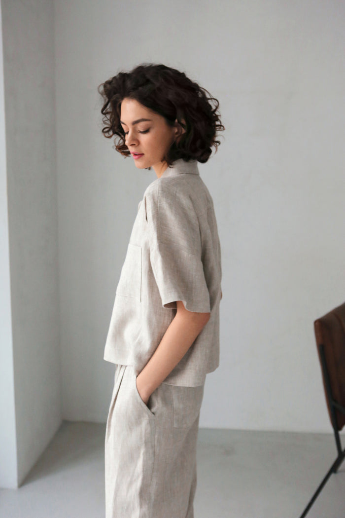 Women’s Linen Shirt RUE - IN STOCK