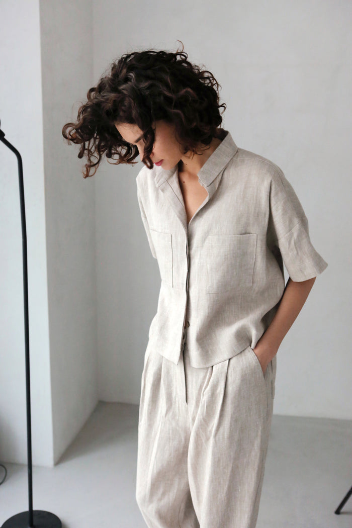 Women’s Linen Shirt RUE - IN STOCK
