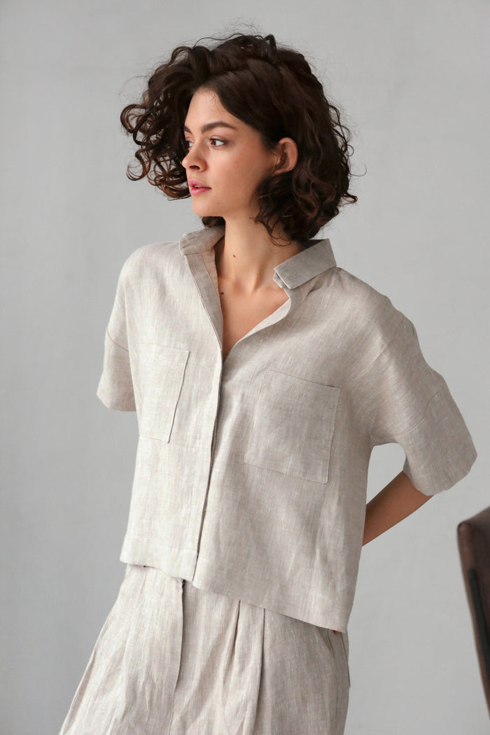 Women’s Linen Shirt RUE - IN STOCK