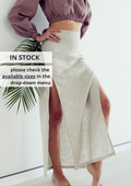 Women’s Linen Skirt SENNA - IN STOCK