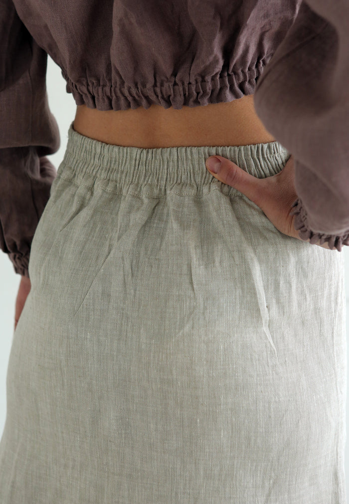 Women’s Linen Skirt SENNA - IN STOCK