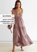 Women's Linen Sundress MELIA - IN STOCK