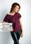 Women's Linen T-Shirt NERINE - IN STOCK