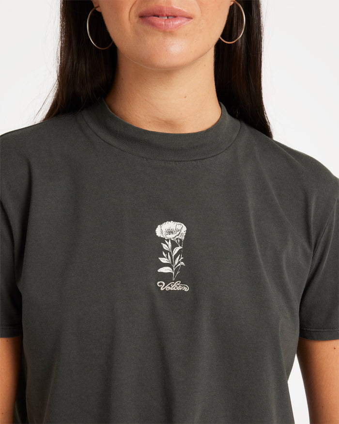 Womens Oz Dial Crop Tee