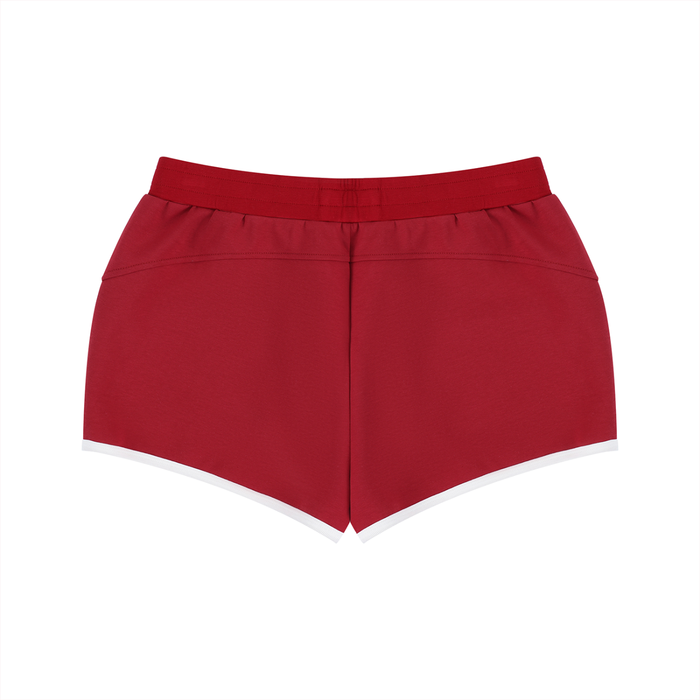 Women's Retro Contrast Binding Shorts