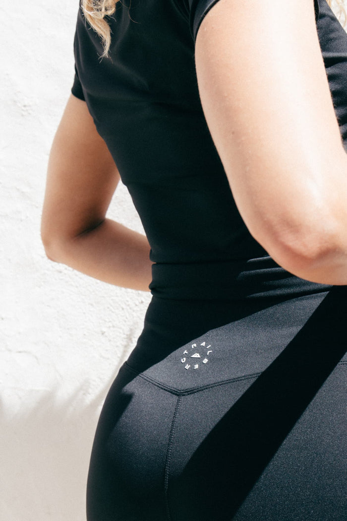 Womens Sculpt Core Cycling Short - Black