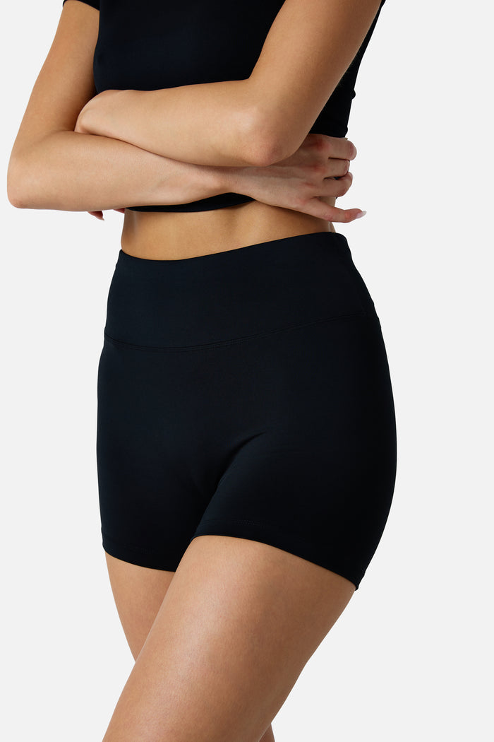 Womens Sculpt Core Cycling Short - Black