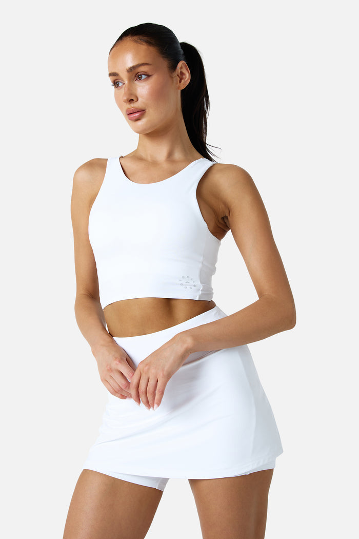 Womens Sculpt Core Skort - White