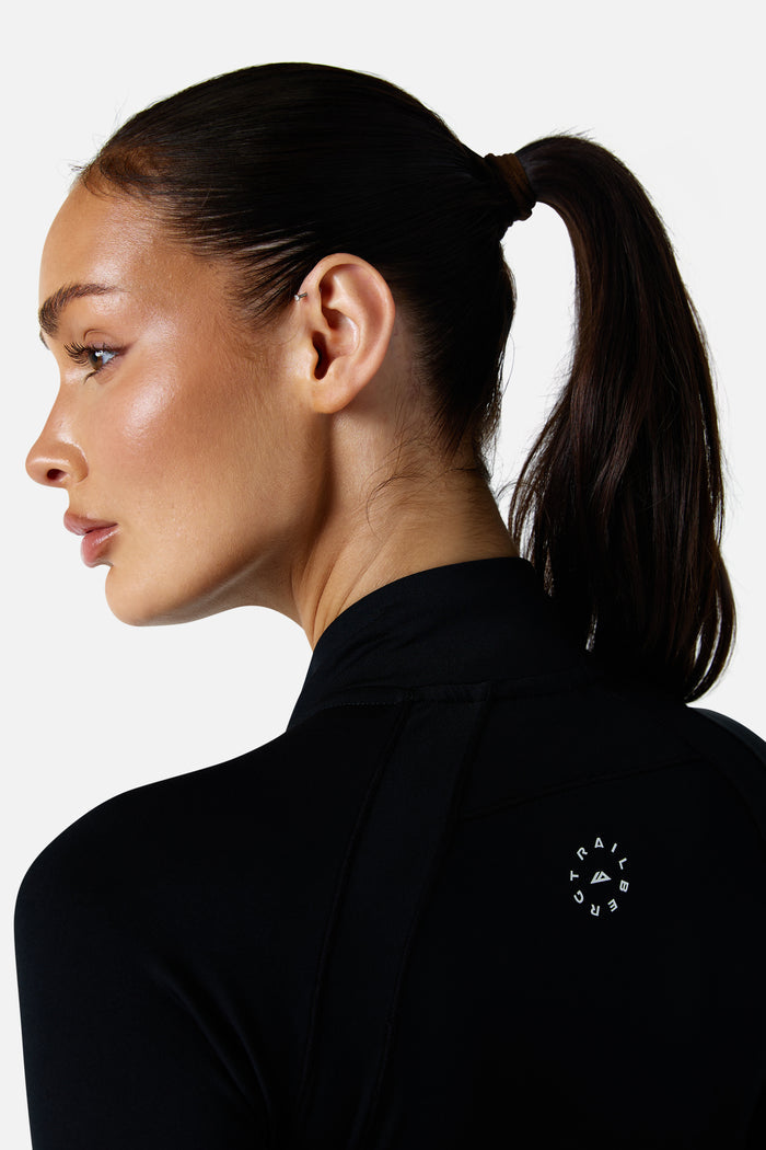 Womens Sculpt Core Track Jacket - Black