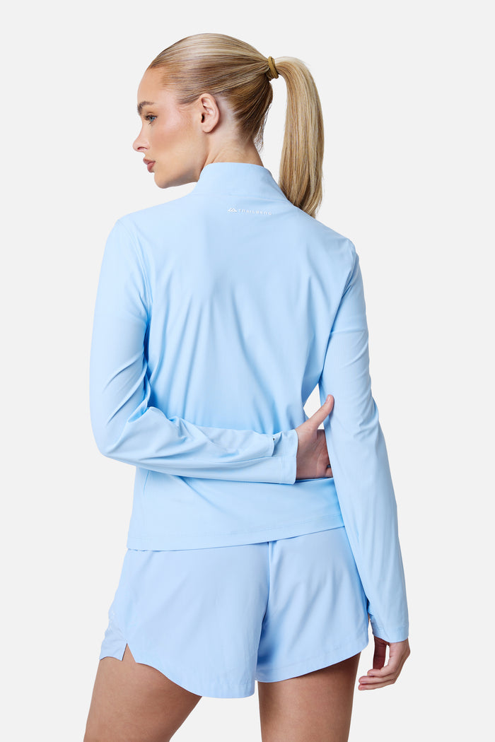 Womens Tide 1/4 Zip - Arctic Veil