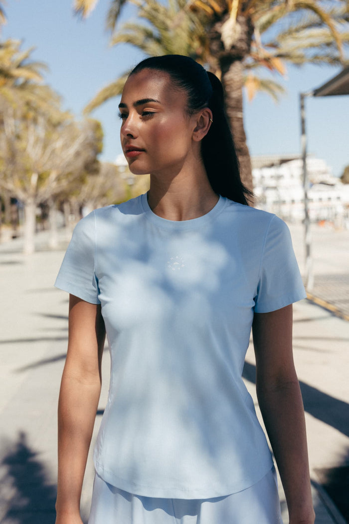 Womens Tide Tee - Arctic Veil