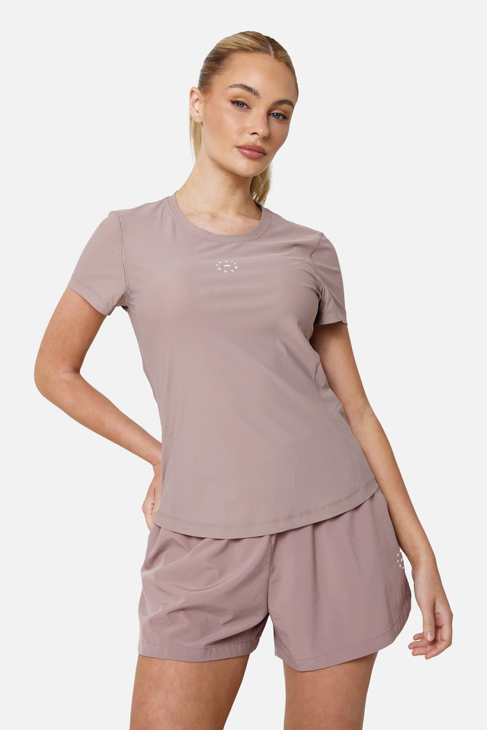 Womens Tide Tee - Dusty Mauve