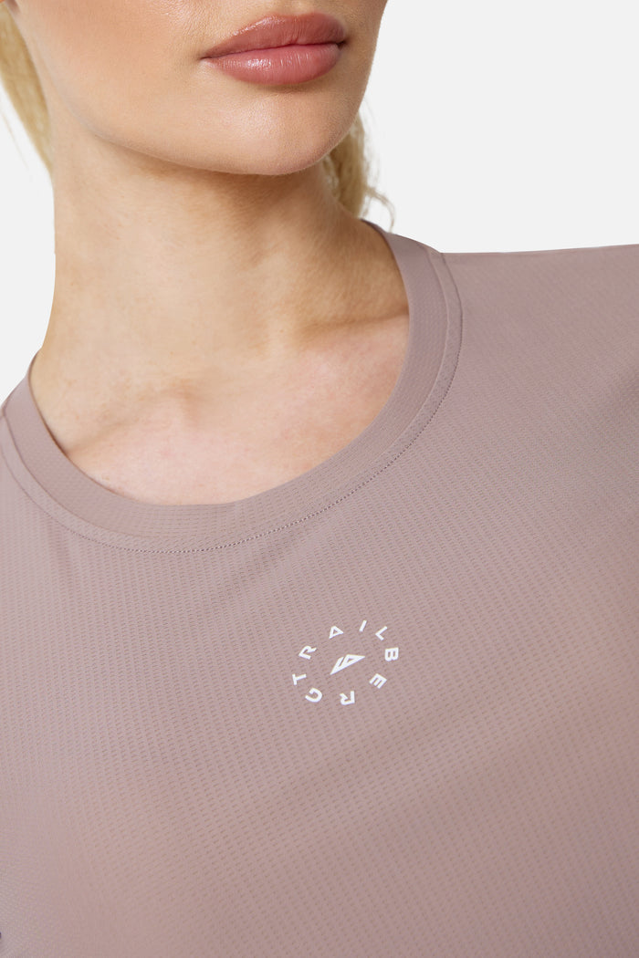 Womens Tide Tee - Dusty Mauve