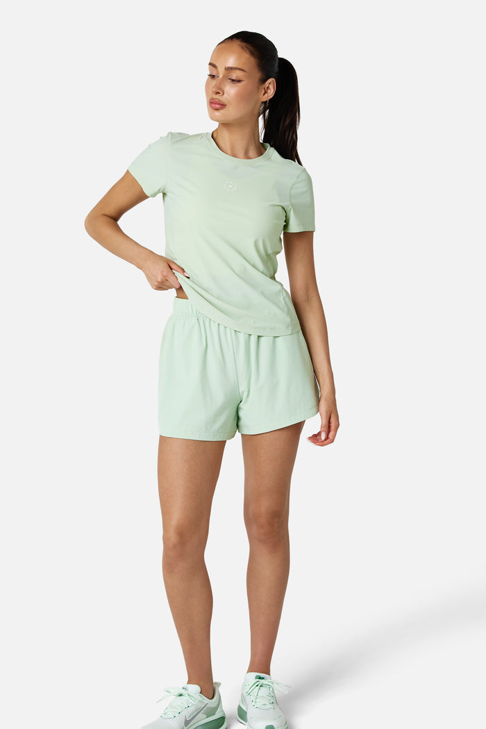 Womens Tide Tee - Pistachio Cream
