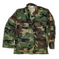 Woodland Ripstop BDU Shirt - Large Regular - Army & Outdoors - Field Shirts