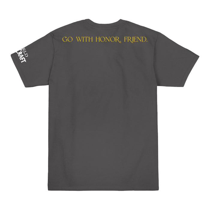 World of Warcraft Alliance Lion Grey T-Shirt - Back View