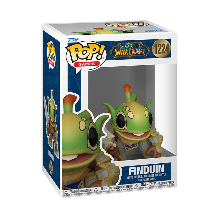 World of Warcraft Finduin Murloc Funko Pop! Vinyl Figure - Front View in Box