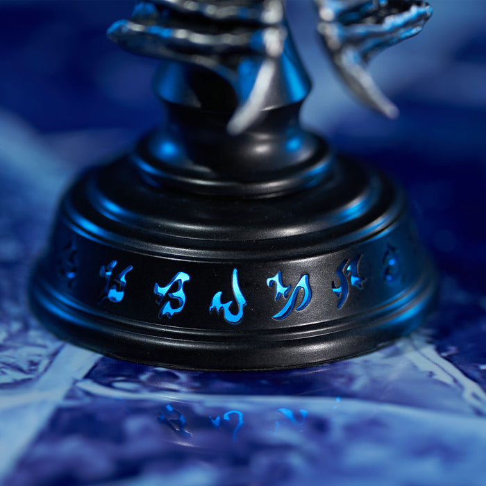 World of Warcraft Helm of Domination 9.4" Statue - Bottom Pedestal View