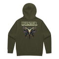 World of Warcraft Hunter Crest Green Pullover Hoodie - Back View