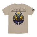 World of Warcraft Paladin Crest Tan T-Shirt - Front View