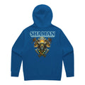 World of Warcraft Shaman Crest Blue Pullover Hoodie - Back View