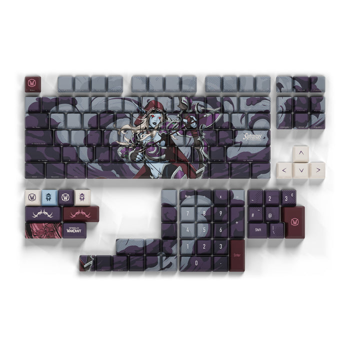 World of Warcraft Sylvanas Keycap Set - Full Keycap View
