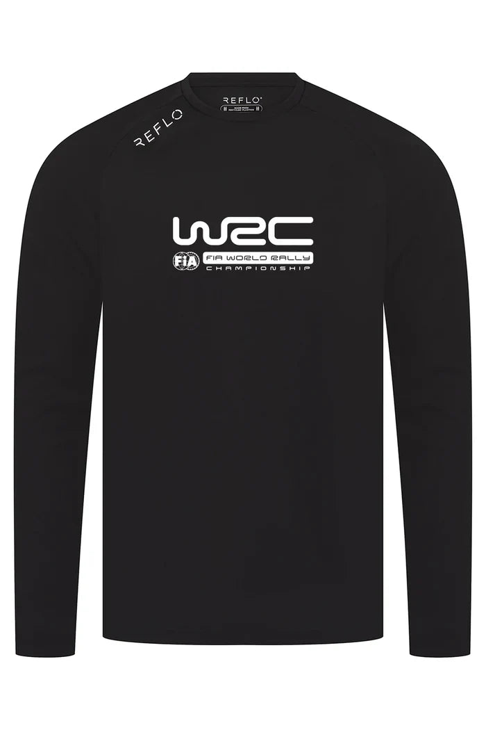 WRC x REFLO Long Sleeve Performance T-Shirt - Black
